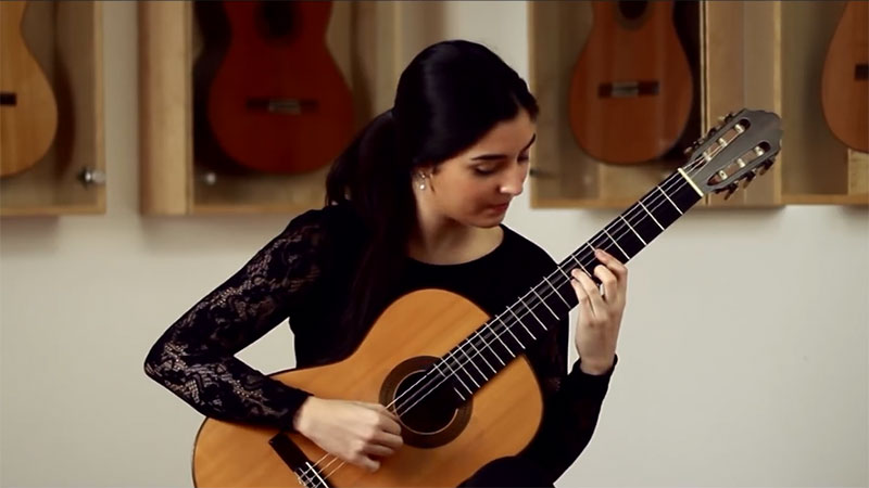 Maria by Francisco Tarrega.Performed by Andrea Gonzalez Caballero