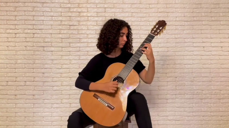 Etude Op.29, No.17 by F.Sor.Performed by Nazanin MozafFari-cover